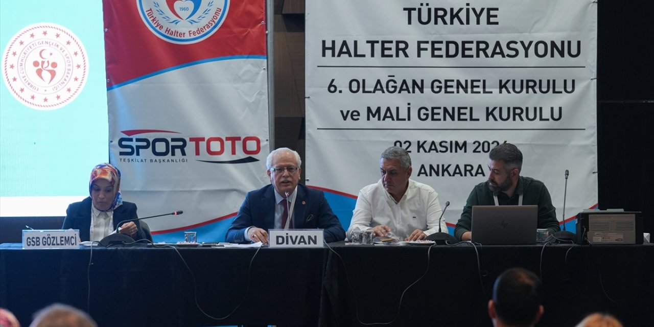 Türkiye Halter Federasyonu Başkanlığı'na yeniden Talat Ünlü seçildi