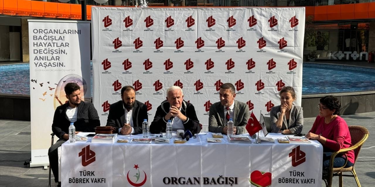 Türk Böbrek Vakfı düzenlediği etkinlikle organ bağışının önemine dikkati çekti