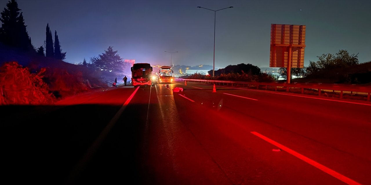 Bursa'da yolcu otobüsünün çarptığı kadın yaşamını yitirdi