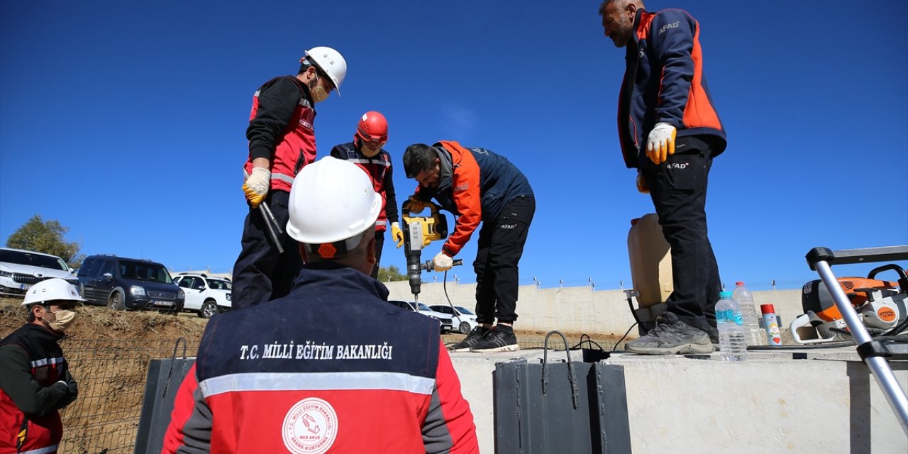 Bingöl'de öğretmenler olası afetlerde AFAD'ın gücüne güç katacak