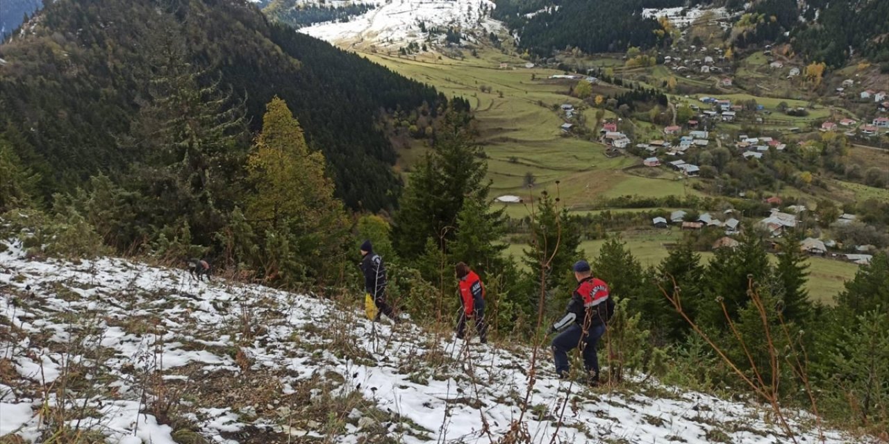 Artvin'de kaybolan inşaat işçisini arama çalışması sürüyor