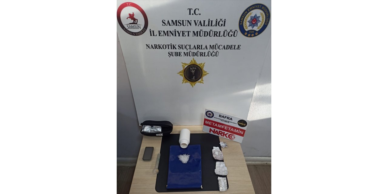 Samsun'da uyuşturucu operasyonunda 7 zanlı yakalandı