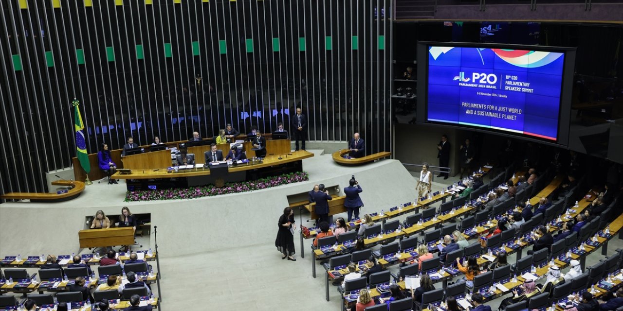 TBMM Başkanı Kurtulmuş, P20 Zirvesi'nde konuştu: