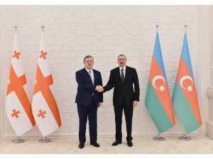 Kvirikaşvili-Aliyev görüşmesi