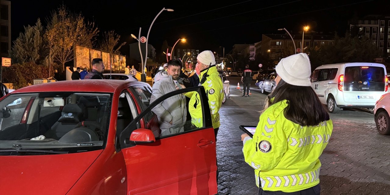 Kırıkkale'de asayiş ve trafik uygulaması yapıldı