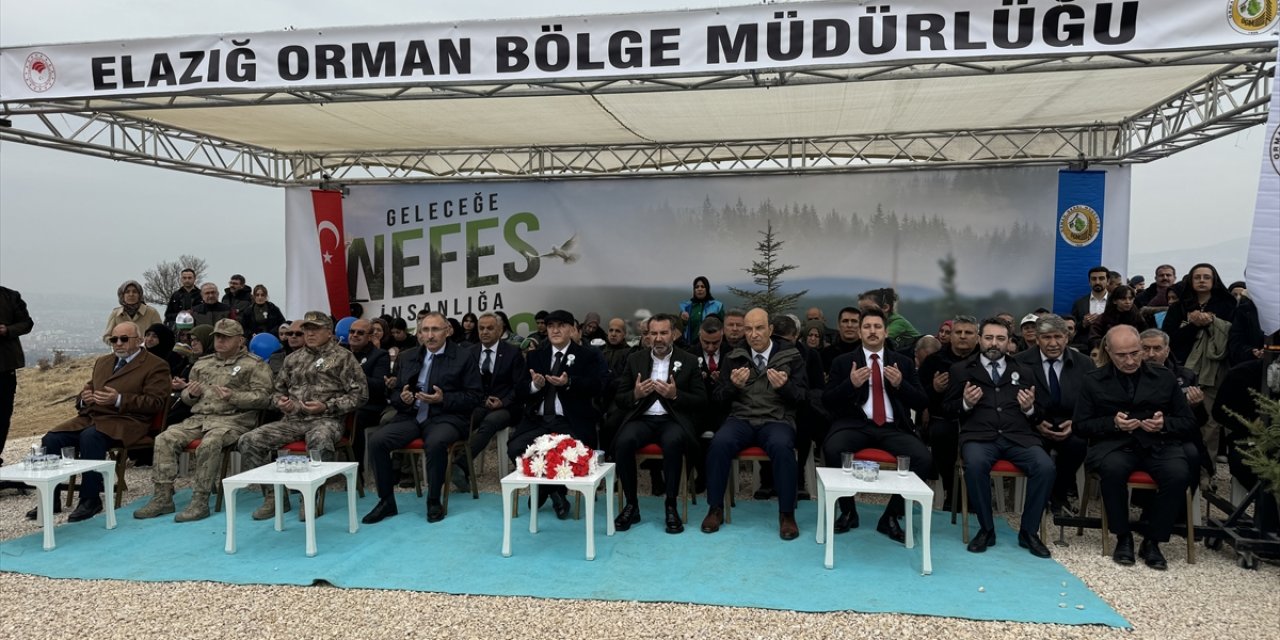 Elazığ, Batman ve Mardin'de fidanlar toprakla buluşturuldu