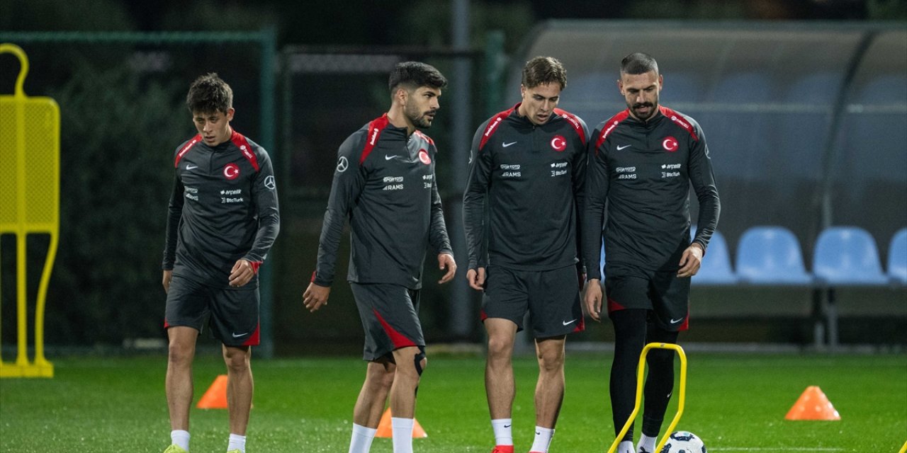 A Milli Futbol Takımı, Galler maçının hazırlıklarına başladı