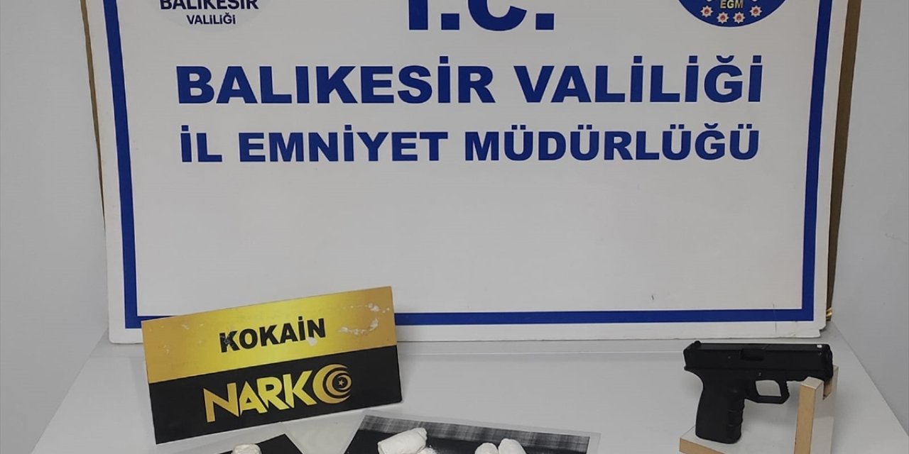 Balıkesir'de uyuşturucu operasyonunda yakalanan 2 kişi tutuklandı