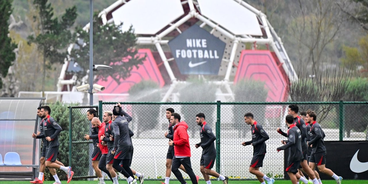 A Milli Futbol Takımı, Galler maçının hazırlıklarını sürdürdü