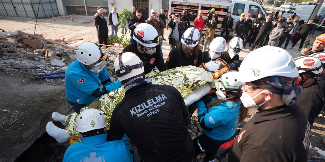 Bolu ve çevresindeki 6 ilde deprem tatbikatı yapılıyor