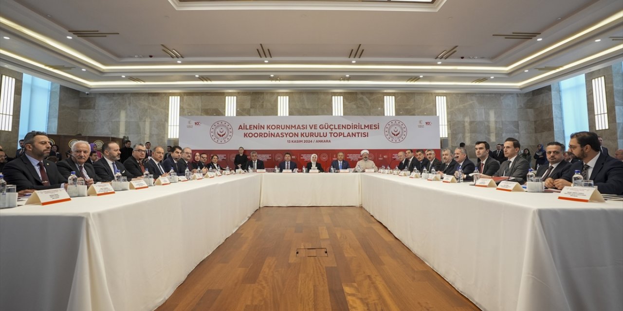 Erbaş, Ailenin Korunması ve Güçlendirilmesi Koordinasyon Kurulu 1. Toplantısı'nda konuştu: