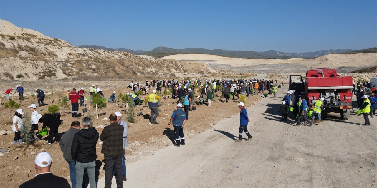 Muğla'da Hüsamlar Yeniden Projesi ile 511 hektarlık eski maden sahası doğaya kazandırılıyor