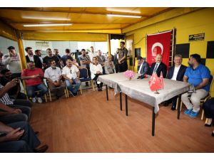 İçişleri Bakanı Süleyman Soylu'dan esnaf ziyareti