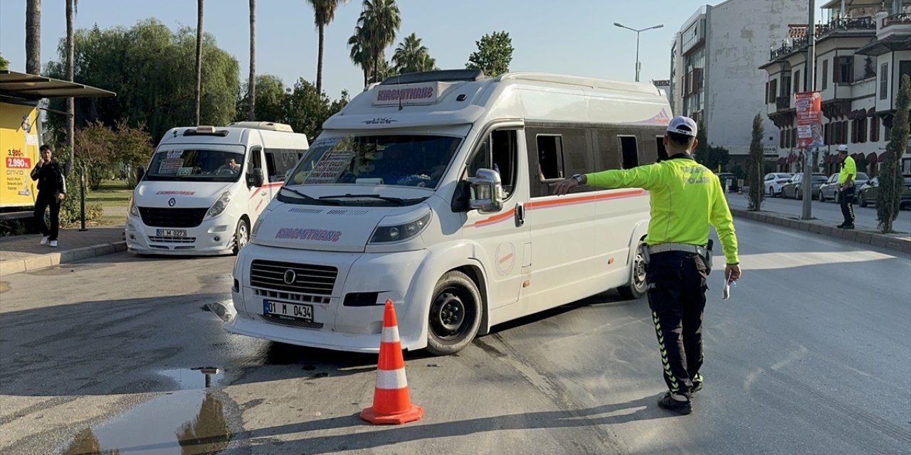 Adana'da sivil ekipler gereksiz korna çalan 35 sürücüye para cezası kesti