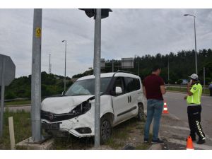 Sinop'ta trafik kazası : 3 yaralı
