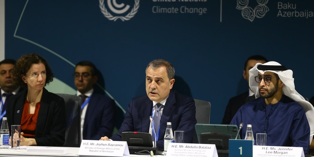 Azerbaycan Dışişleri Bakanı, COP29'un "cesur ve kapsayıcı" çözümler için kullanılması gerektiğini belirtti