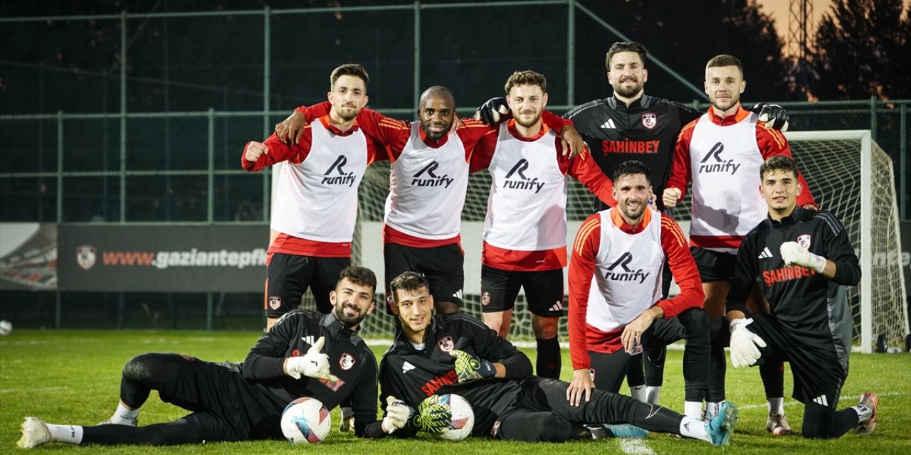 Gaziantep FK, Başakşehir maçının hazırlıklarına devam etti