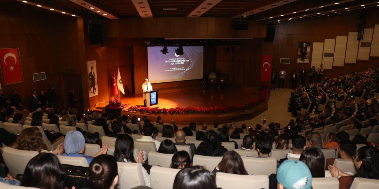 Çukurova Üniversitesi'nde yeni akademik yıl açılış töreni düzenlendi