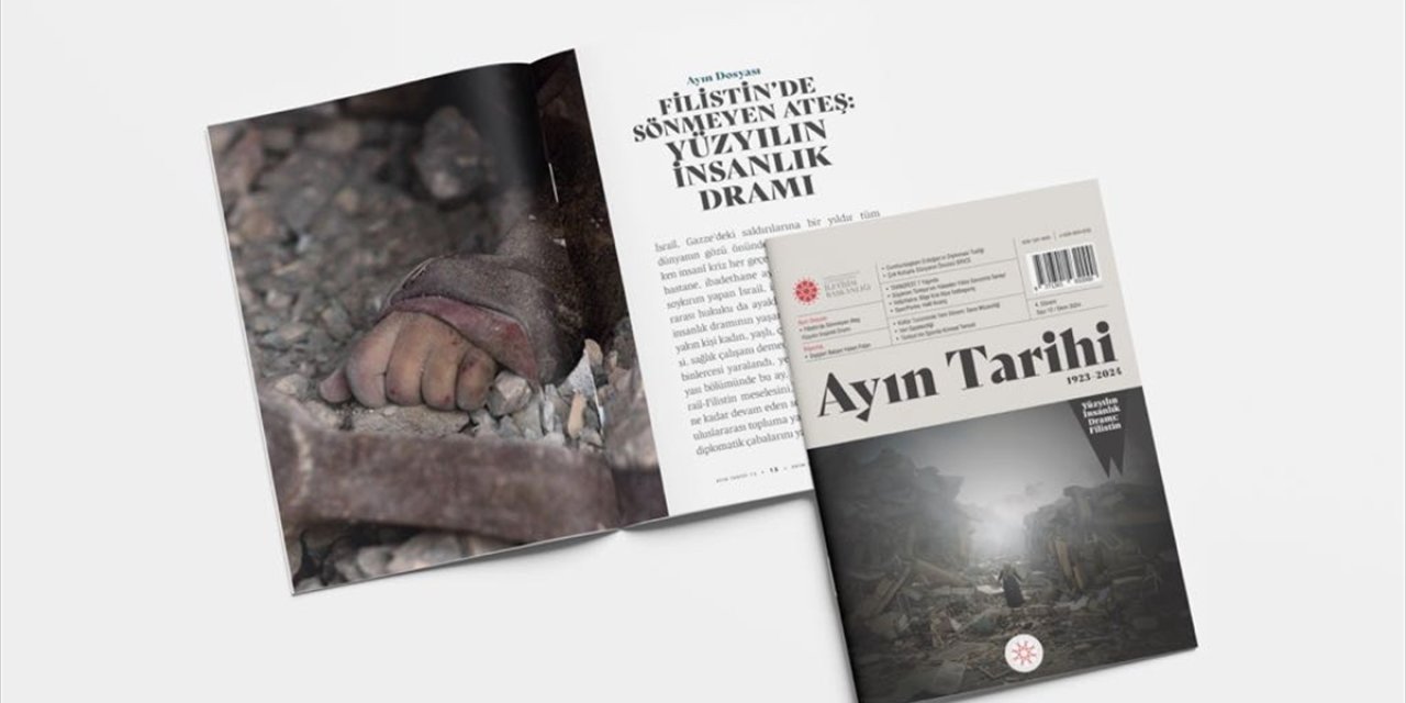 İletişim Başkanlığının "Ayın Tarihi" dergisinde "1. Yılında İsrail'in Gazze'ye Saldırıları" ele alındı