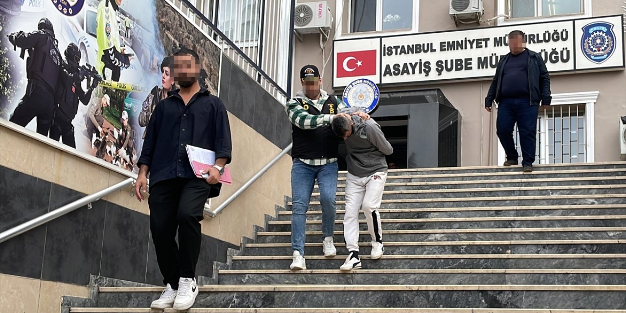 İstanbul'da yangın merdiveninden girdiği bankada hırsızlık yapmaya çalışan şüpheli tutuklandı