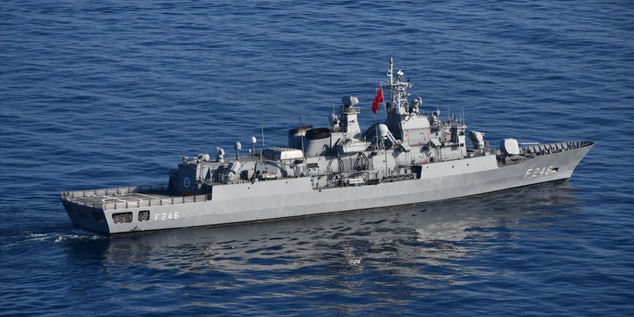 TCG Salihreis fırkateyni, "Phoenix Express-2024 Tatbikatı"na katıldı