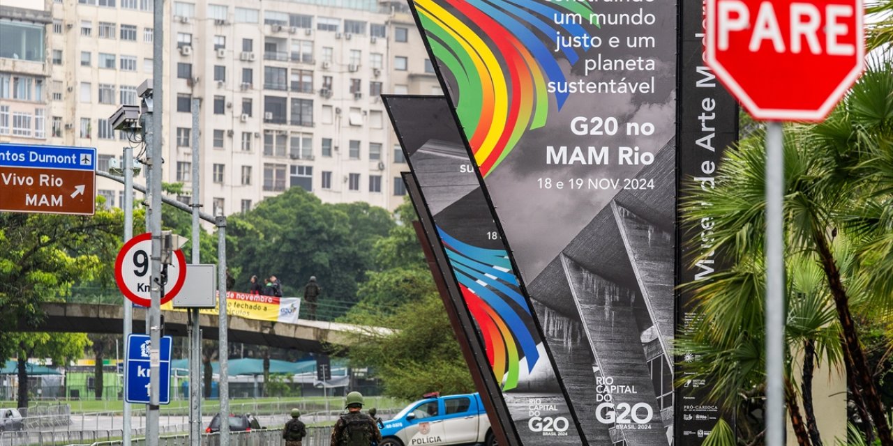 G20 Liderler Zirvesi yarın Rio de Janeiro'da başlayacak