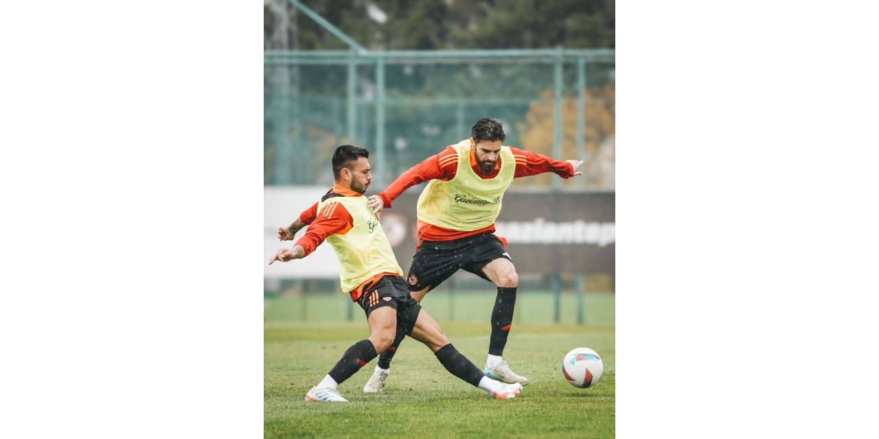 Gaziantep FK, Başakşehir maçının hazırlıklarını sürdürdü