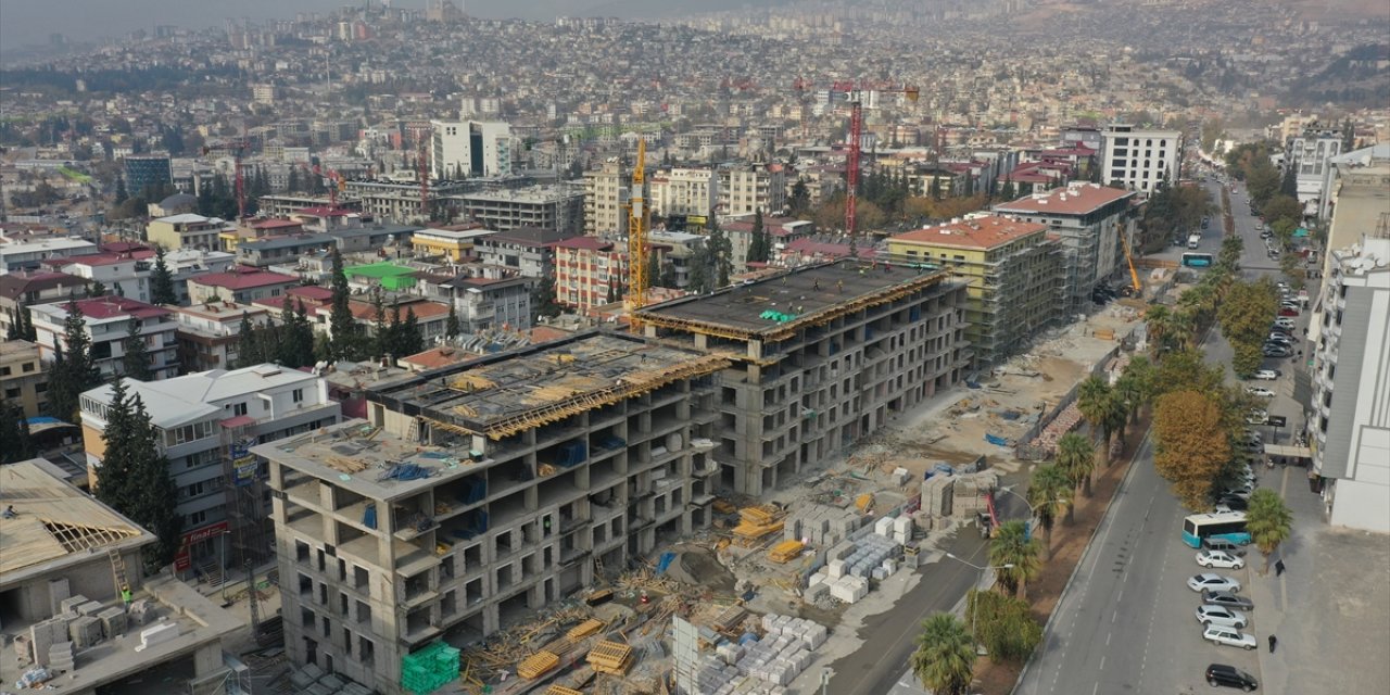 "Kahramanmaraş'ın kalbi"ndeki yeni yapıların anahtar teslimine 2025'te başlanacak