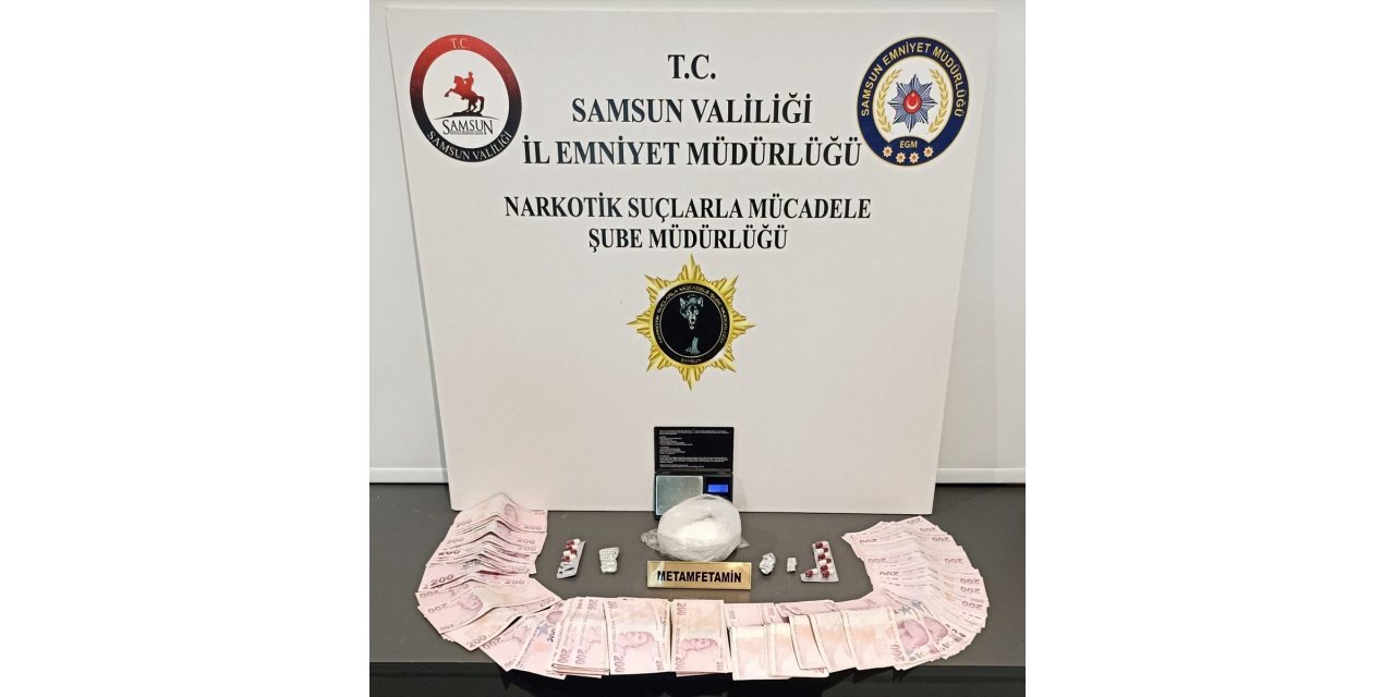 Samsun'da uyuşturucu operasyonunda 2 zanlı yakalandı