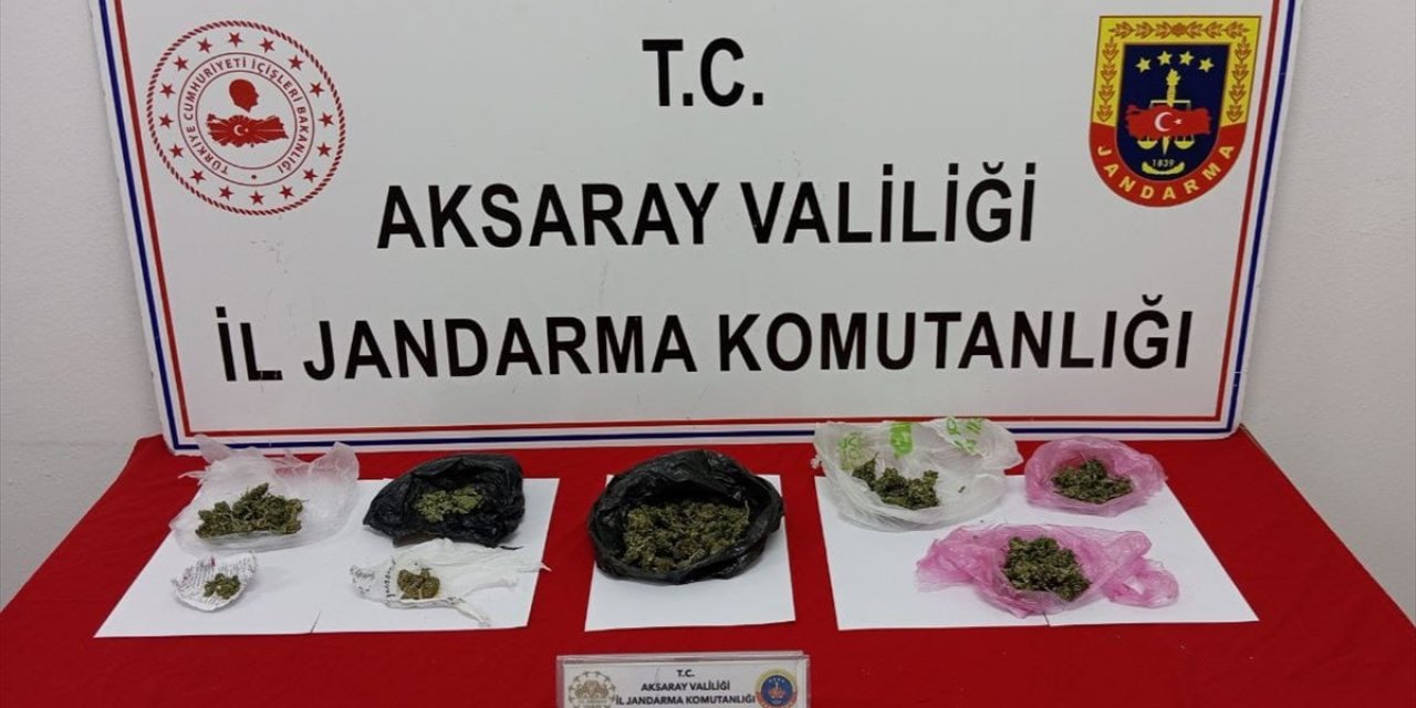 Aksaray'da uyuşturucu operasyonunda 2 şüpheli tutuklandı