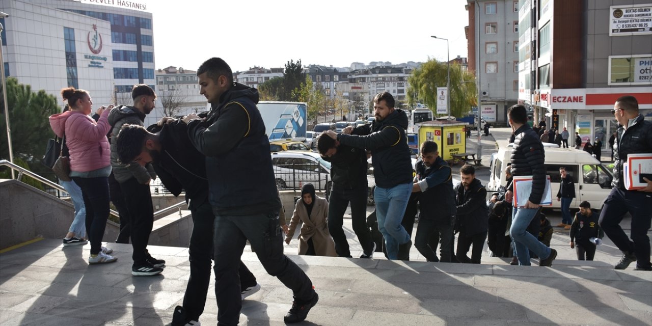 Tekirdağ merkezli dolandırıcılık operasyonunda 8 şüpheli yakalandı