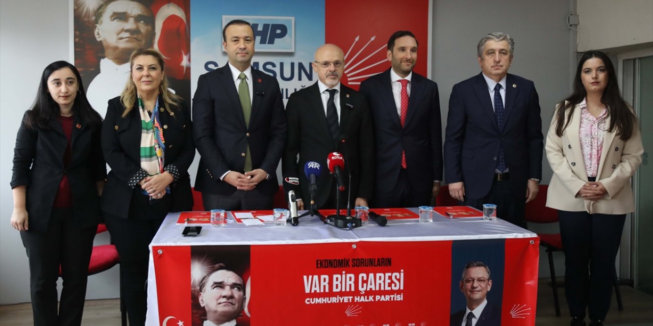 CHP Genel Başkan Yardımcısı Demir, Samsun'da konuştu: