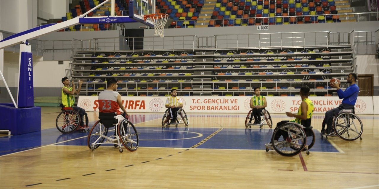 Şanlıurfalı engelli basketbolcular, geçen sezon kaçan Süper Lig hedefine odaklandı