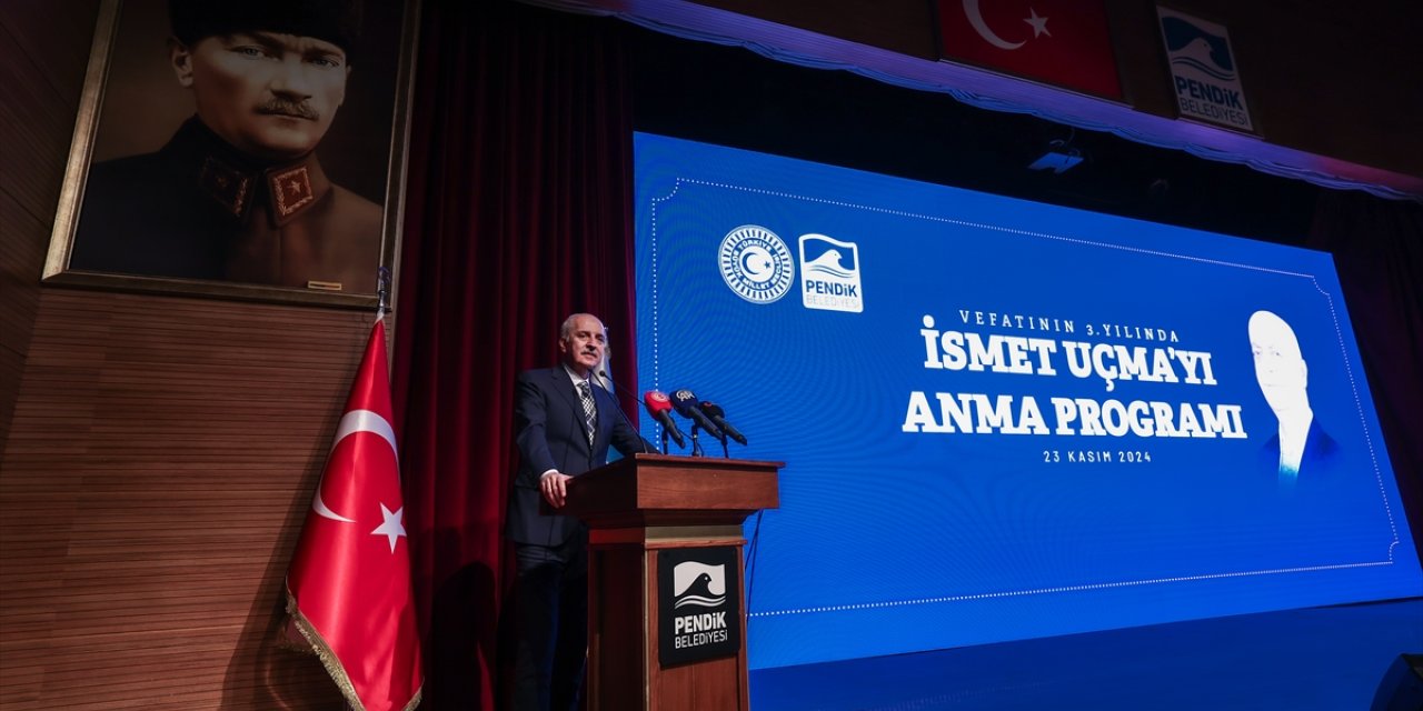 TBMM Başkanı Kurtulmuş, "İsmet Uçma'yı Anma Programı"nda konuştu: