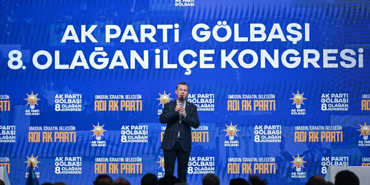 AK Parti Gölbaşı 8. Olağan İlçe Kongresi yapıldı