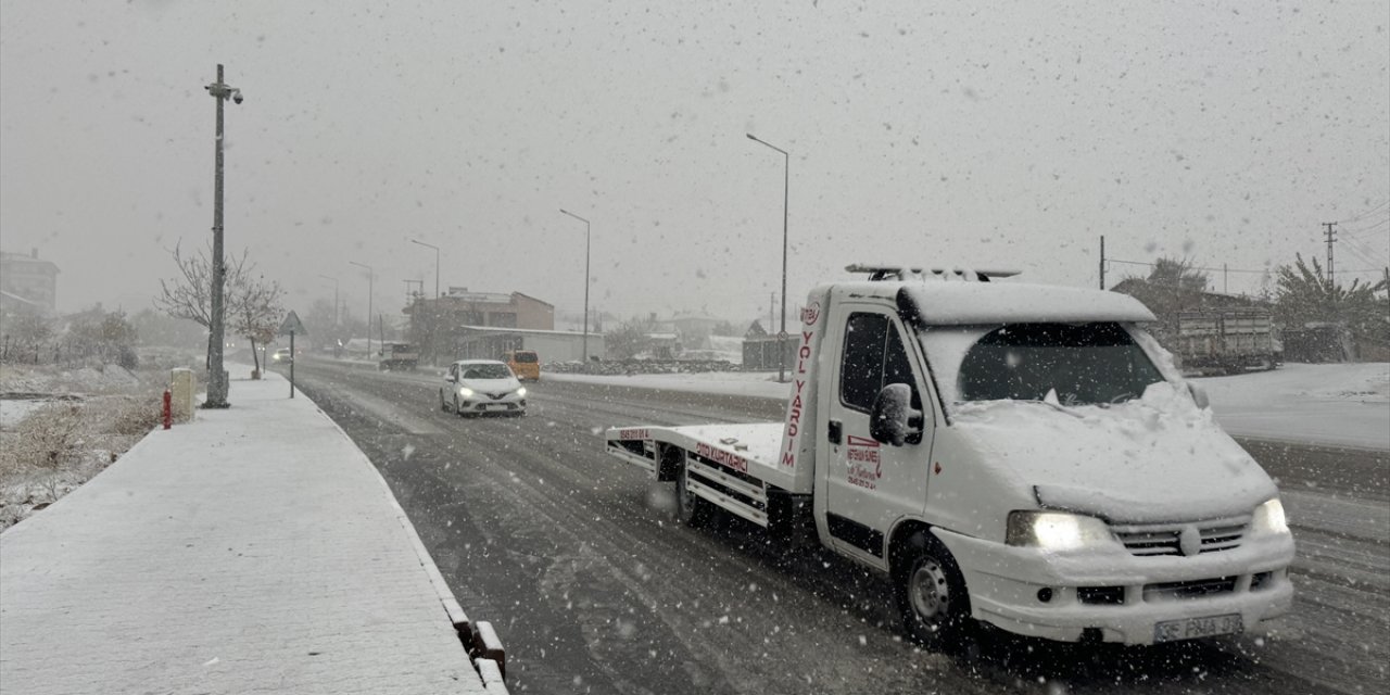 Malatya'da kar yağışı etkili oldu