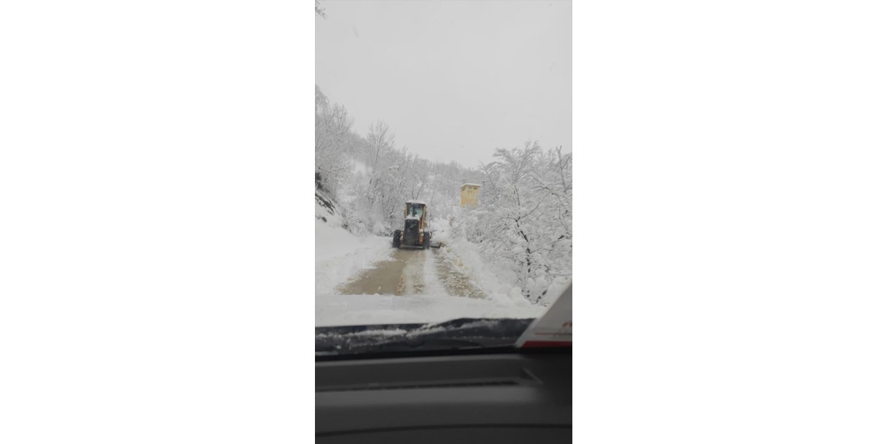 Tokat'ta kapanan 120 köy yolu ulaşıma açıldı