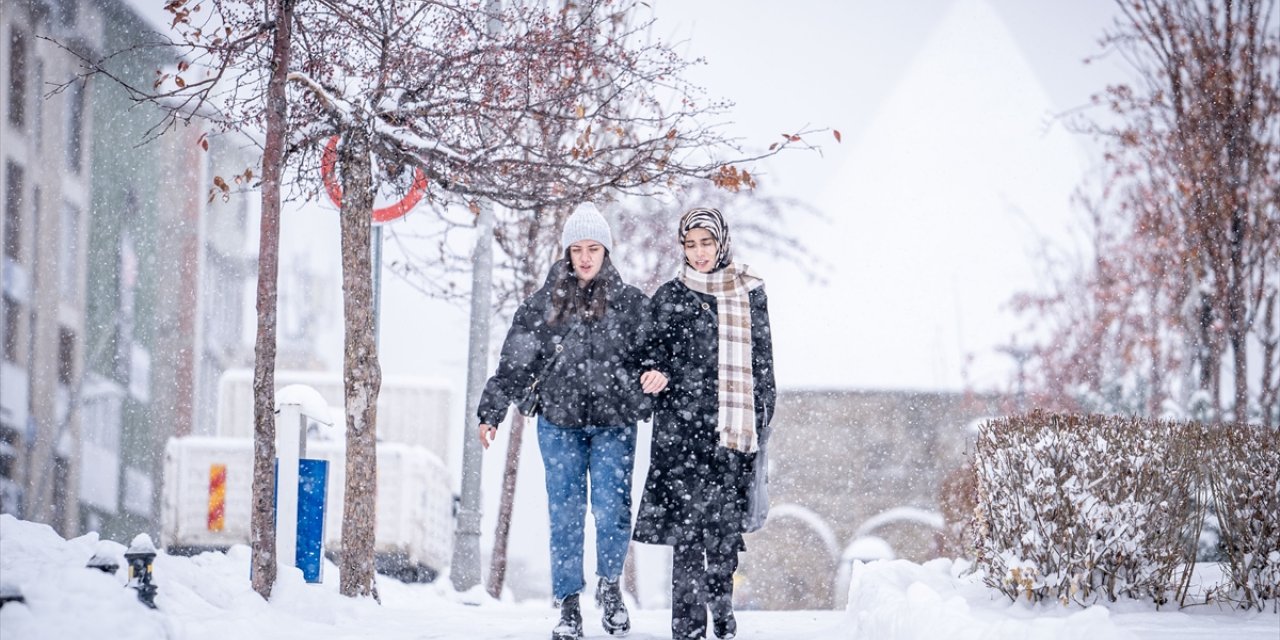 Erzurum, Tunceli ve Erzincan karla kaplandı