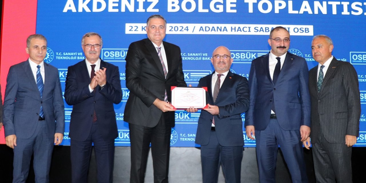 Antalya OSB, "Yeşil OSB" belgesi aldı