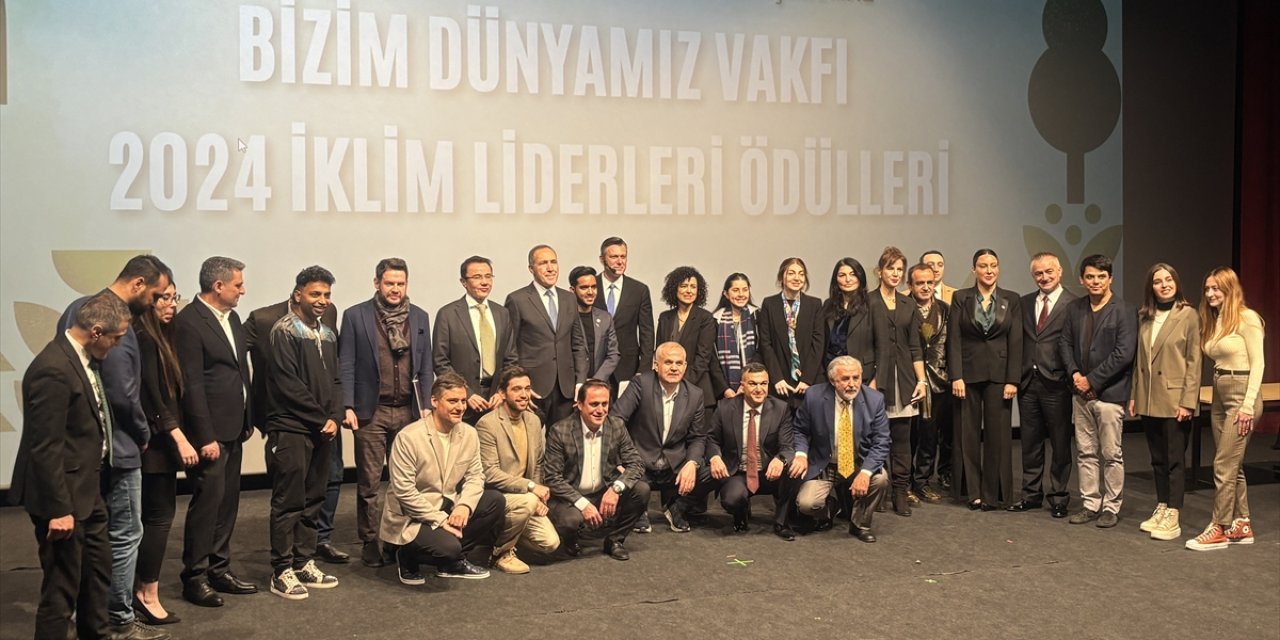 Bizim Dünyamız Vakfının "2024 Yılı İklim Liderleri Ödülleri" sahiplerini buldu