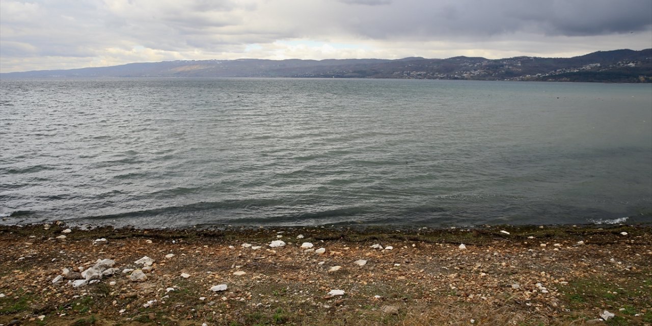 Son yağışlar kuraklığın etkisiyle su seviyesi azalan Sapanca Gölü'ne yaradı