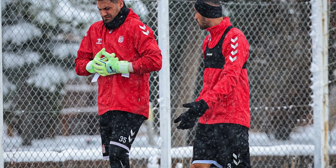 Sivasspor, Antalyaspor maçının hazırlıklarını sürdürdü