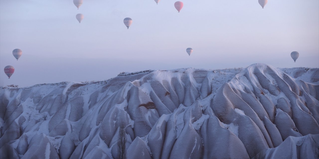 Kapadokya'da balonlar 6 gün sonra yeniden gökyüzünde