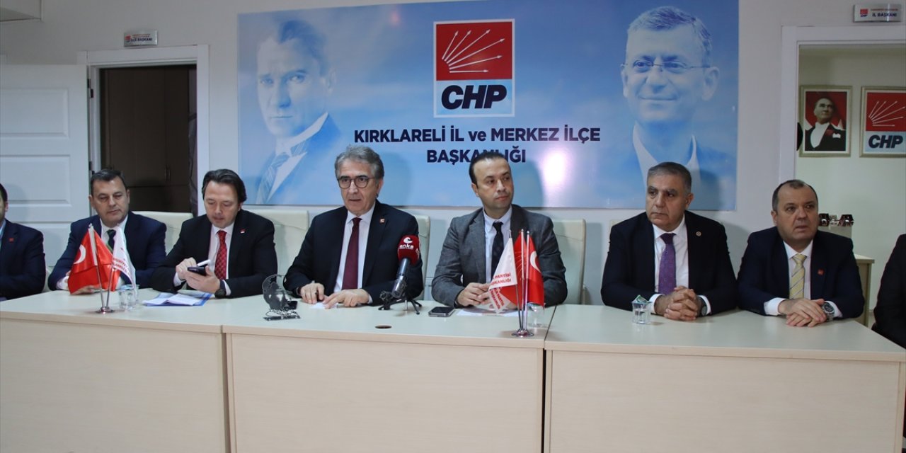 CHP'li Karatepe ve Demir, Kırklareli'nde partililerle buluştu