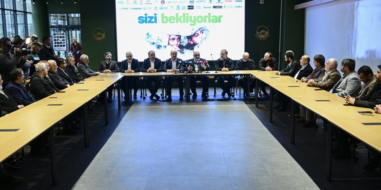 STK'lerden savaş ve kriz bölgeleri için "Sizi Bekliyorlar" kampanyası