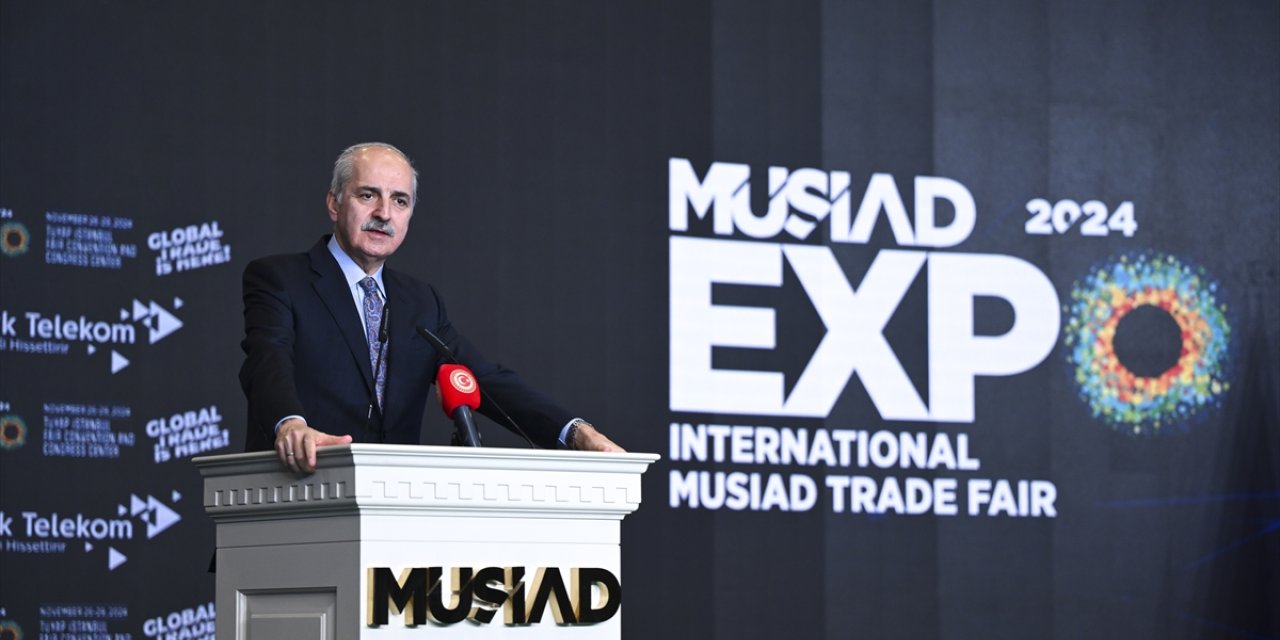 TBMM Başkanı Kurtulmuş, MÜSİAD EXPO 2024 Uluslararası Ticaret Fuarı galasında konuştu: