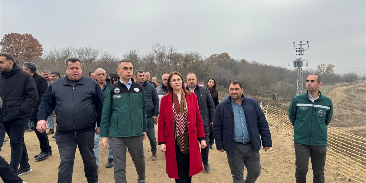 Edirne'de sulama imkanlarını artıracak Çömlekköy Barajı'nın yapımı sürüyor