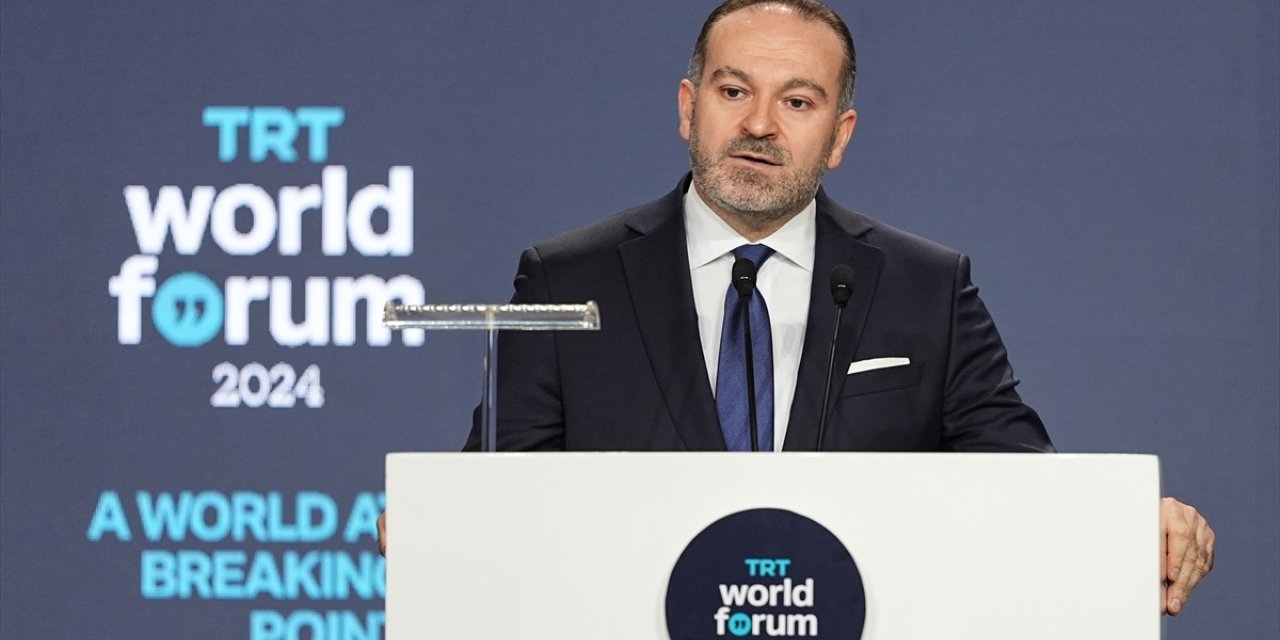 TRT Genel Müdürü Sobacı "TRT World Forum"da konuştu: