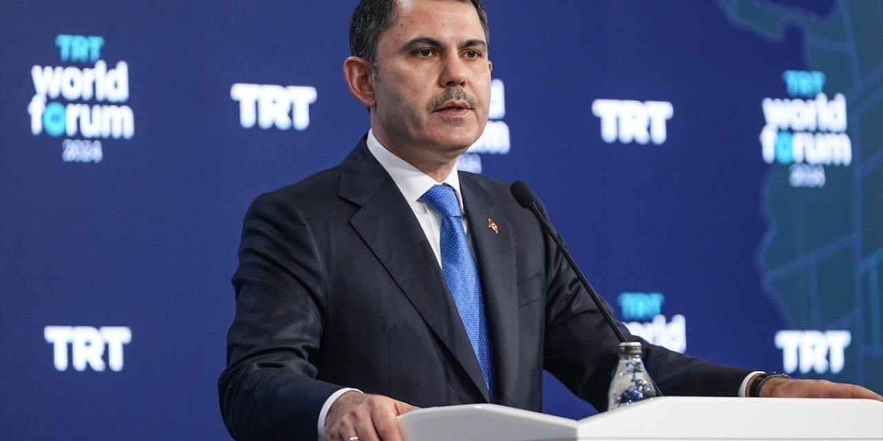 Bakan Kurum, TRT World Forum 2024'te konuştu: