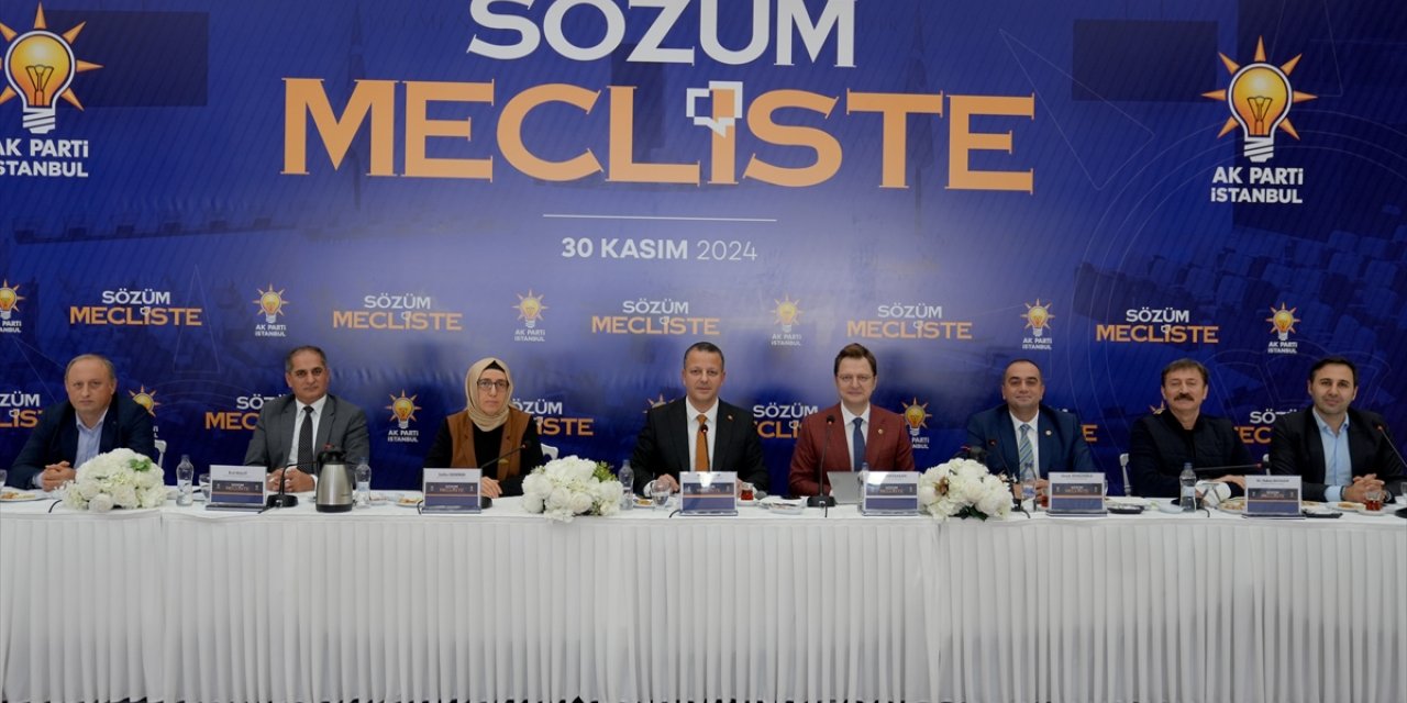 AK Parti İstanbul İl Başkanlığınca düzenlenen programda sağlık konusu ele alındı